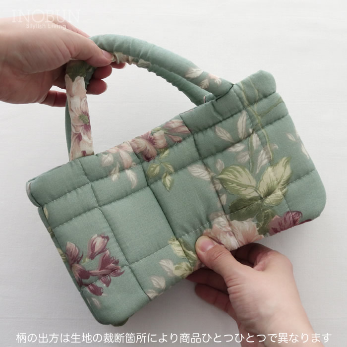 限定価格 キルト ミニソフトバスケット モダンローズ 収納バスケット