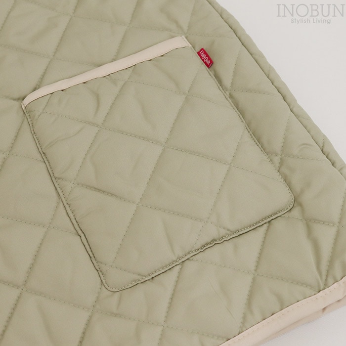 ベスト Daily Quilt3 M ライトカーキ INOBUN イノブンオリジナル 温活