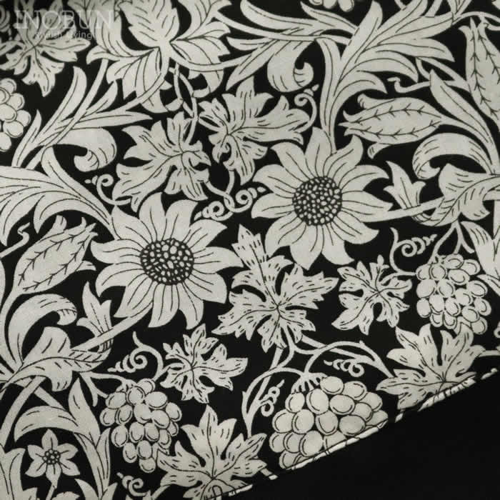 J.Sloane リバティ ショールカラーワンピース ポリエステルリノン生地