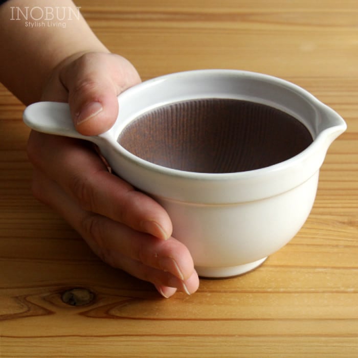かもしか道具店 なっとうバチ 鉢 ふつう 白 日本製