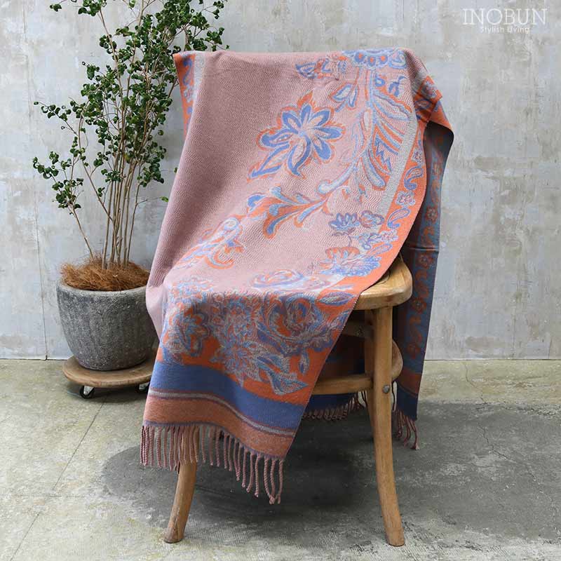 在庫限り終了】ロイヤルガーデンストール TE マフラー 薄手 大判