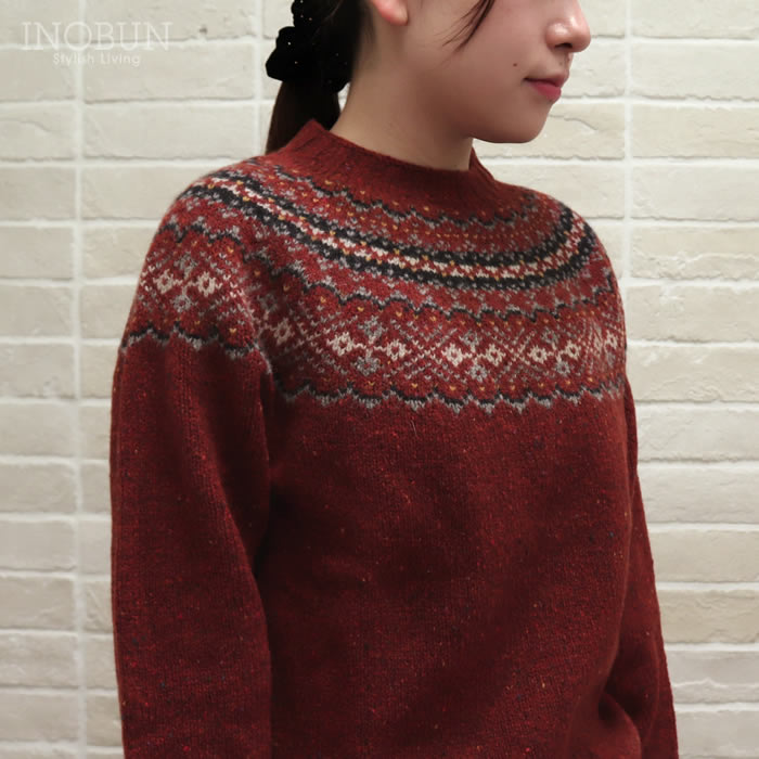 Harley of Scotland フェアアイルセーター HOY ハーレーオブ