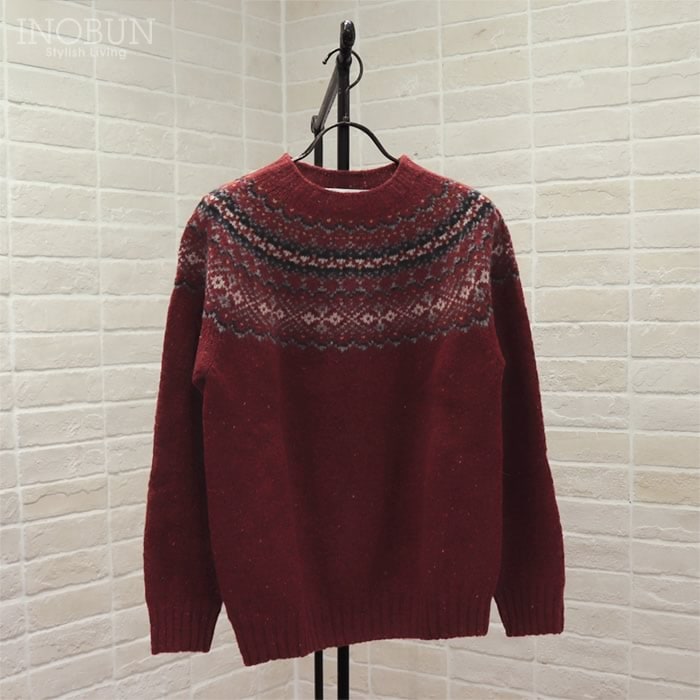 Harley of Scotland フェアアイルセーター HOY ハーレーオブ