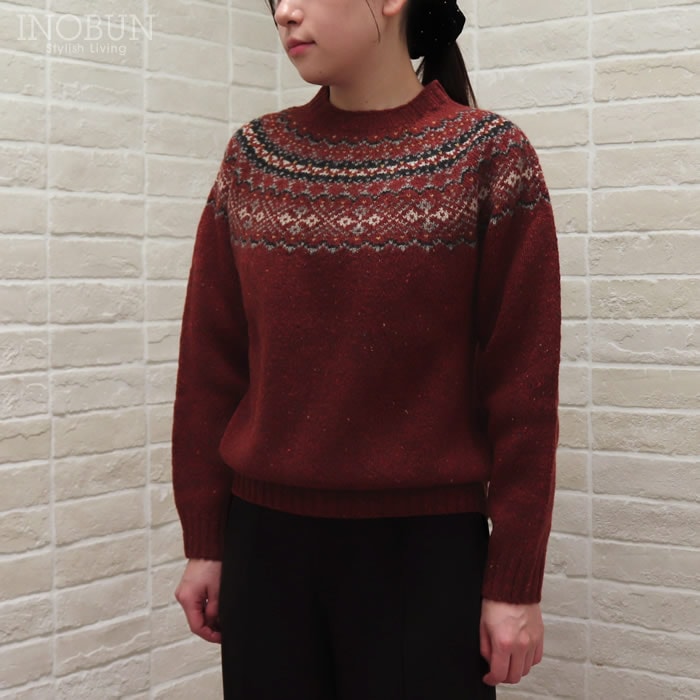 Harley of Scotland フェアアイルセーター HOY ハーレーオブスコットランド ニット L4999/7