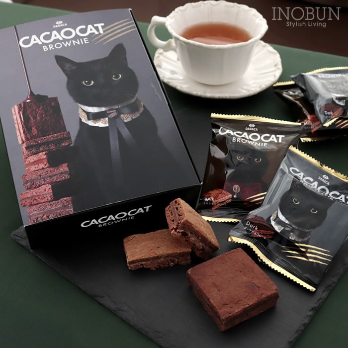 CACAOCAT BROWNIE 6個入り CAT ブラウニー DADACA プレミアム ねこ スイーツ 北海道