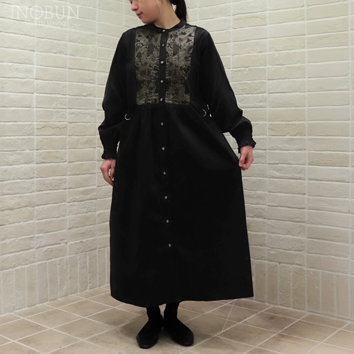 sosotto 細コール × LIBERTY リバティ ビブヨークワンピース Swim