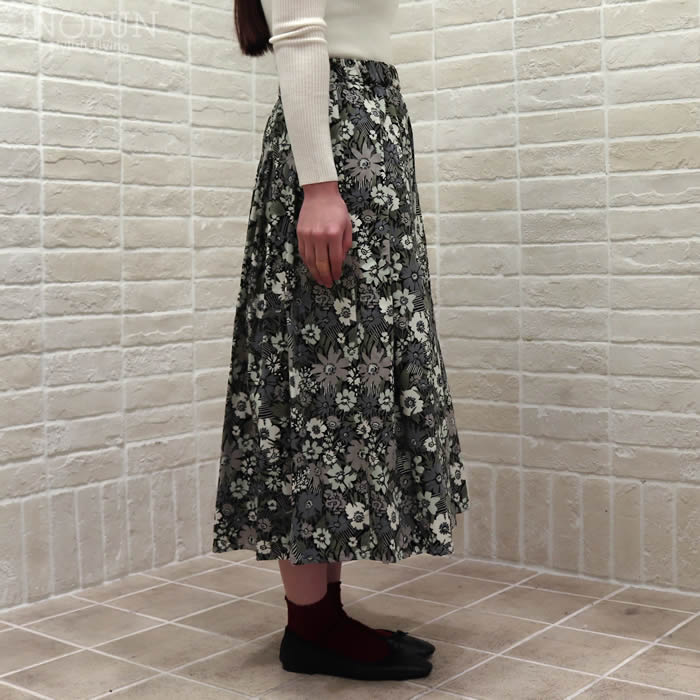 Vent d'ouest LIBERTY 細コール スカート AVERIE セール