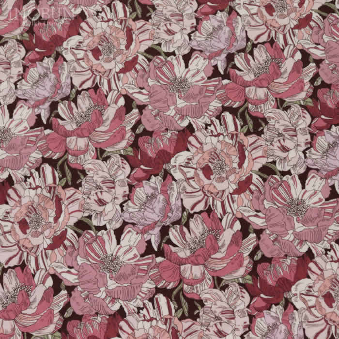 Crespi LIBERTY コットンフランネル ワンピース BLACK BURN リバティ