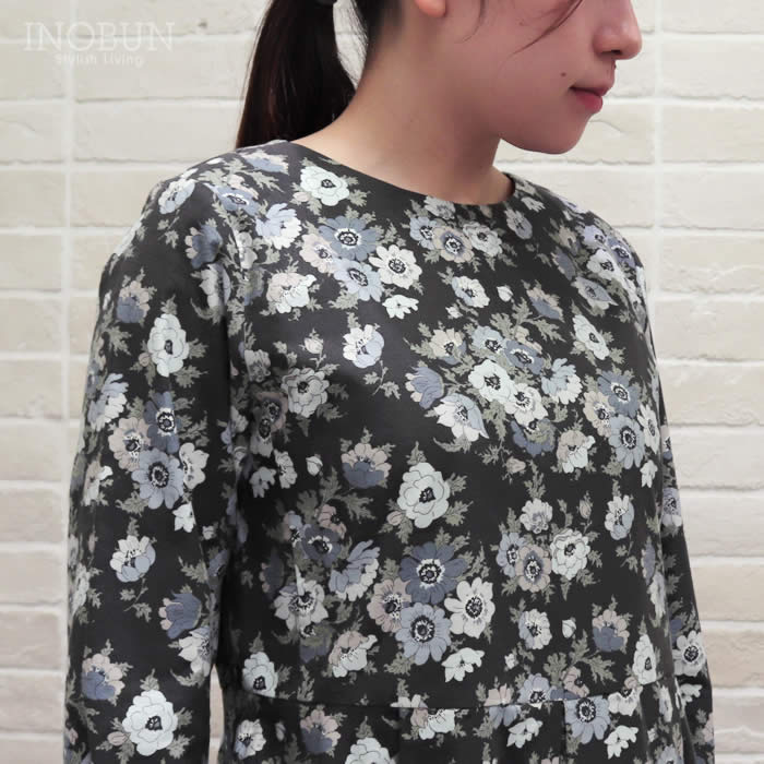 Crespi LIBERTY コットンフランネル ワンピース MADE LEINE リバティ