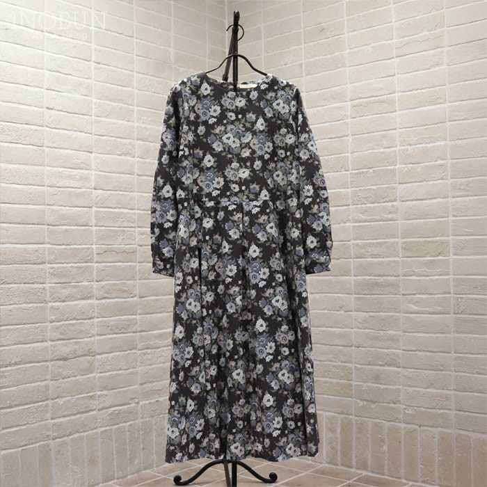 Crespi LIBERTY コットンフランネル ワンピース MADE LEINE リバティ