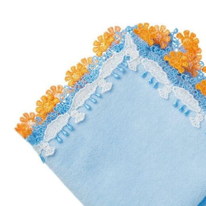 販売開始前】近沢レース店 くもの上はいつも晴れ アクアブルー 4月