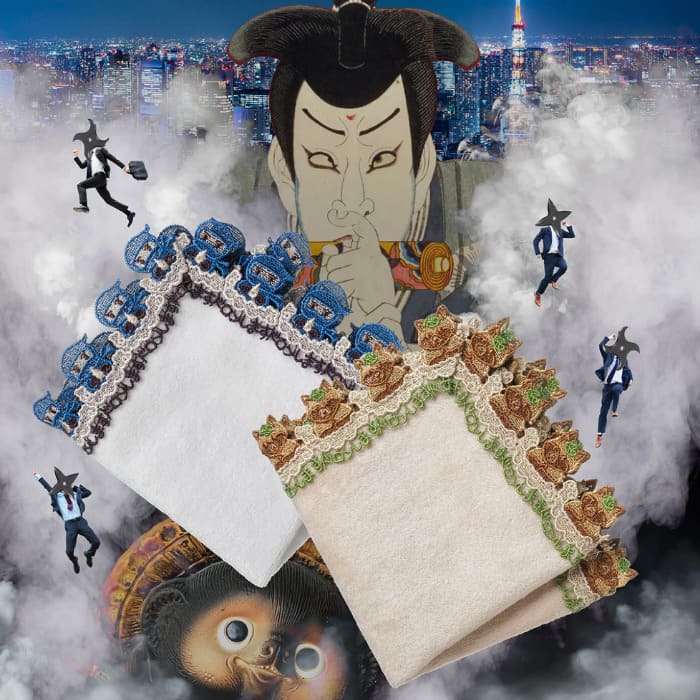 販売開始前】近沢レース店 ドロンします グレー 5月 シーズンタオル