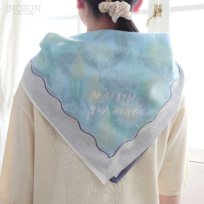 期間限定10％OFF】UVカット おさんぽスカーフ メゾンブランシュ