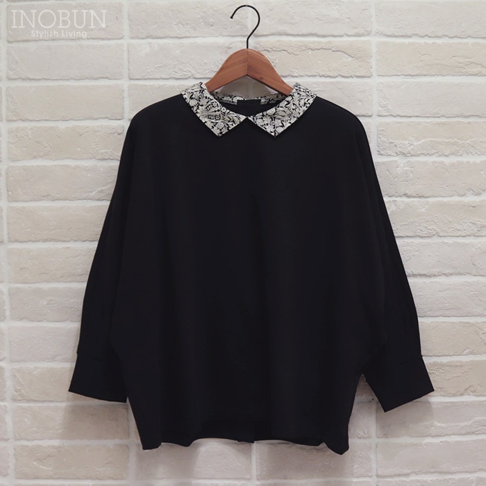 Vent d'ouest リバティ襟くるみボタン THE FANCTIONAL BASIC