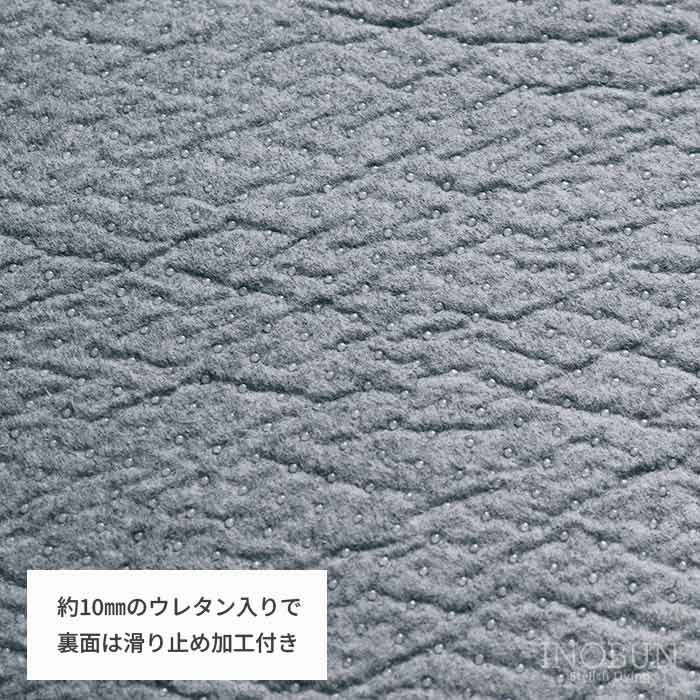 芝生風丸型ラグ Little Green Fluffy 直径150cm グリーン シャギーラグ