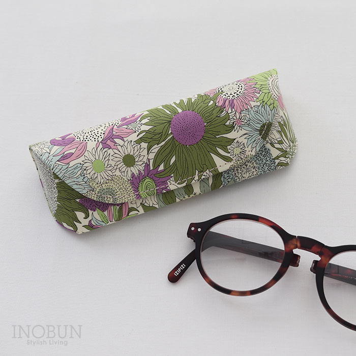 リバティ メガネケース 02 スモールスザンナ LI フローレットロンドン スリム コンパクト セミハード Small Susanna ギフト