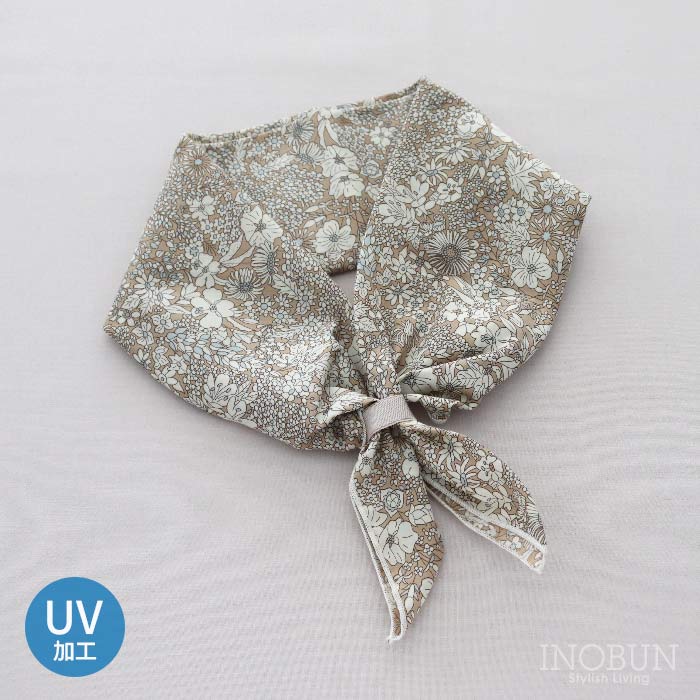 リバティ UVスカーフ パトリックゴードン BE UV加工 紫外線 冷房 対策 スカーフ メール便対応 Patrick Gordon ギフト