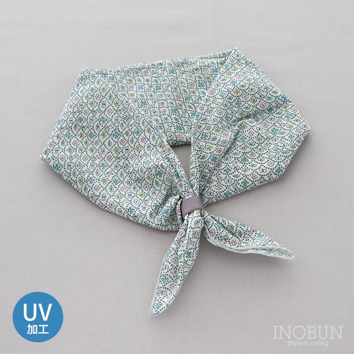 リバティ UVスカーフ フォレストウェーブ BL UV加工 紫外線 冷房 対策 スカーフ メール便対応 Forest Wave ギフト