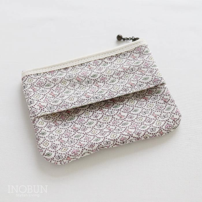 リバティ ティッシュポーチ 02 フォレストウェーブ PI フローレットロンドン コンパクト ミニポーチ Forest Wave ギフト