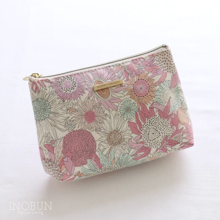 リバティ BASICポーチ フローレットロンドン スモールスザンナ PK 化粧ポーチ 底マチ 内ポケットあり Small Susanna ギフト