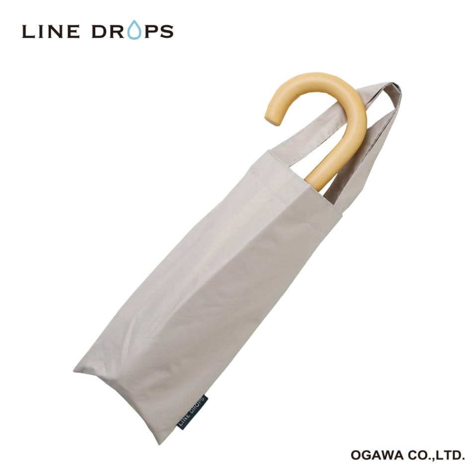 キッズ 折りたたみ傘 ベージュ 晴雨兼用 無地 55cm  完全遮光 遮熱 窓付き BE シンプル ユニセックス