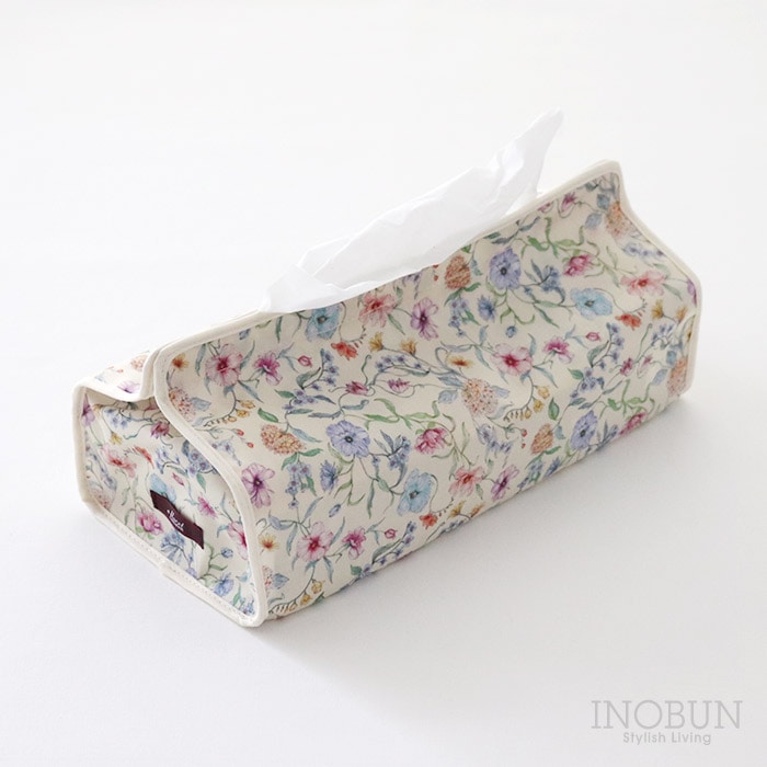 リバティ ティッシュカバー バタシーブルームズ CR フローレットロンドン Battersea Blooms