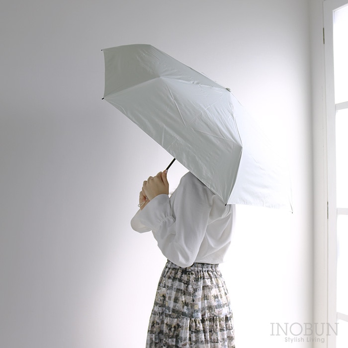 スリム超軽量 日傘 ホワイト 50cm SORANI. 熱中症対策 父の日