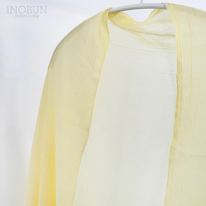 キャリングボレロ レモン 巾着付き 春夏ストール 羽織り 日差し 冷房対策 母の日 春ギフト Finissage