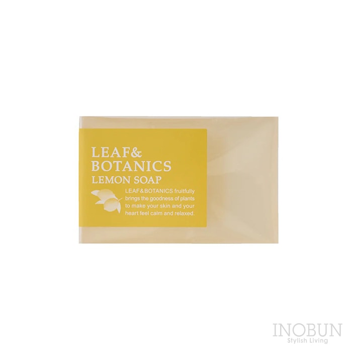 リーフ＆ボタニクス 春夏限定 マザーソープ 石けん 90g レモン ひんやり 日本製 LEAF&BOTANICS 松山油脂