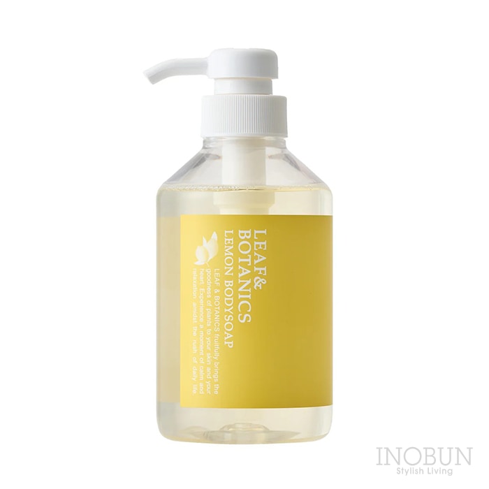リーフ&ボタニクス 春夏限定 ボディソープ レモン ひんやり 400mL LEAF&BOTANICS 日本製 松山油脂