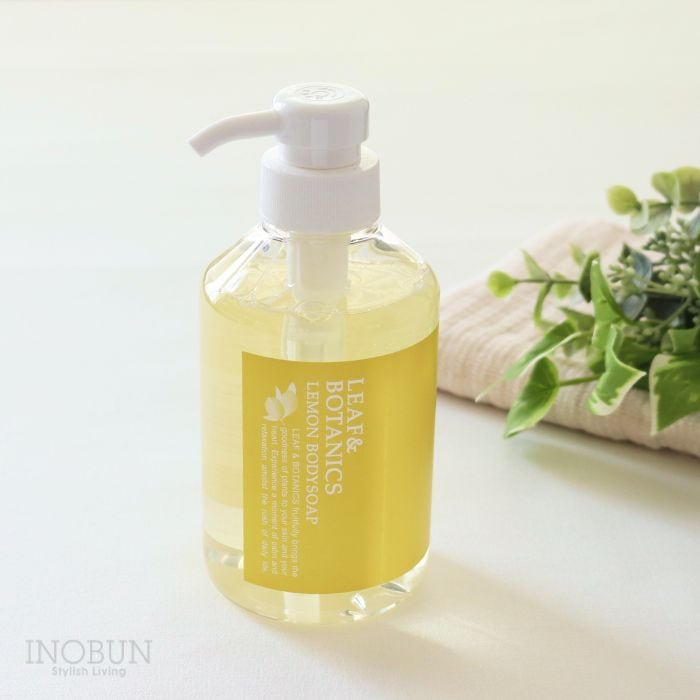 【今季在庫限り終了】リーフ＆ボタニクス 春夏限定 ボディソープ レモン ひんやり 400mL LEAF&BOTANICS 日本製 松山油脂