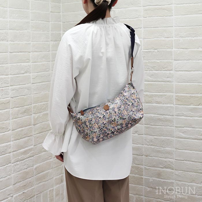 Coupole リバティ ショルダーバッグ 横型 Nell, Annie & May ネル、アニー＆メイ 日本製 PVCコーティング  LIBERTY クーポール