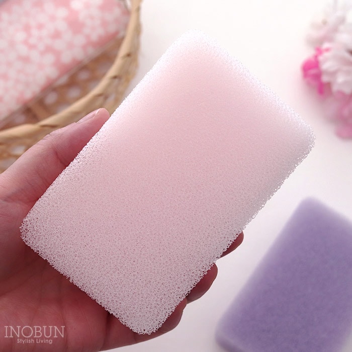 限定色】亀の子スポンジ サクラ 桜 ピンク 食器洗い 抗菌 銀イオン