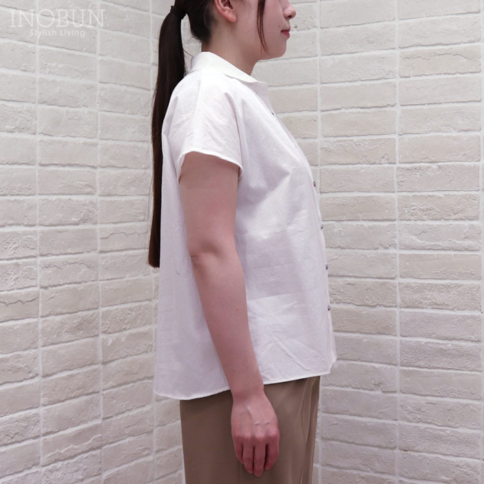 Parkes リバティ くるみボタン タイプロード桐七炊き加工 丸衿