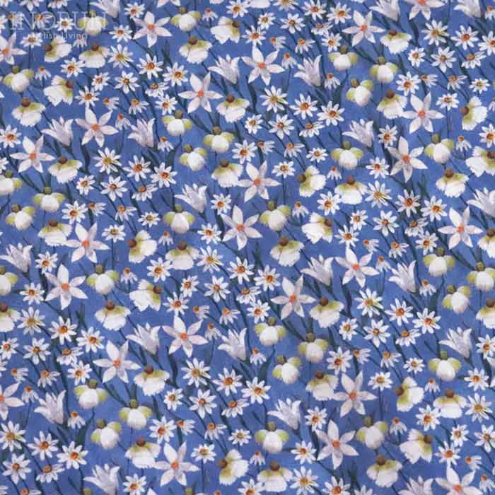 Crespi クレスピ リバティ GALLERY GARDEN 切り替えフレアブラウス