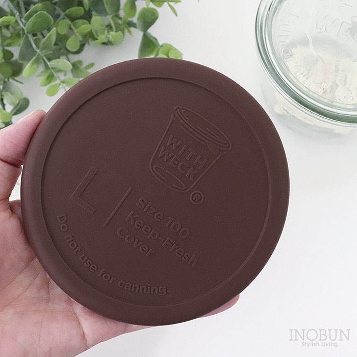 WITH WECK シリコンキャップ  Lサイズ Dark Brown ダークブラウン（WW-022）（本体別売り） 