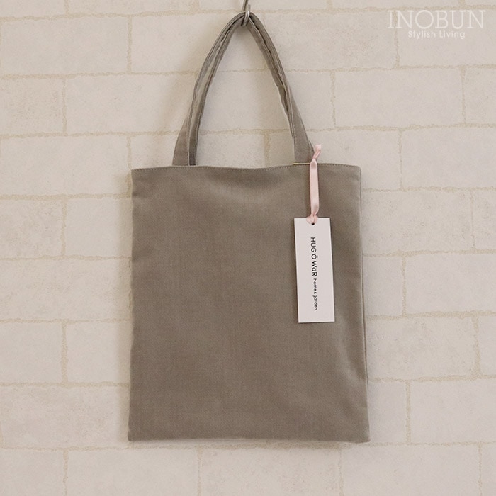 HUG O WaR home&garden ベルベットリバーシブルミニトート Orange Emma