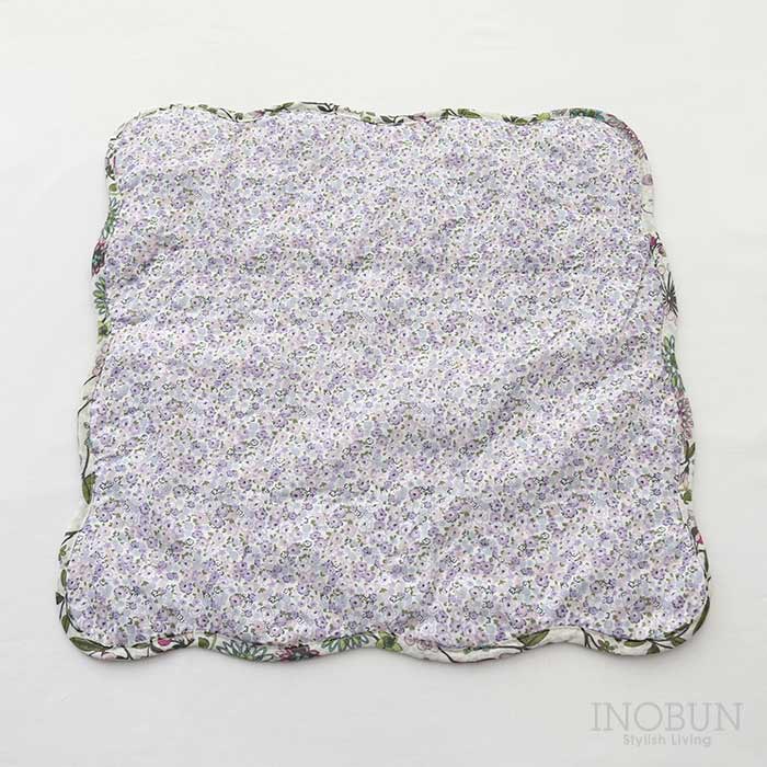 限定価格 キルト クッションカバー フラワーガーデン 45 × 45cm 花柄