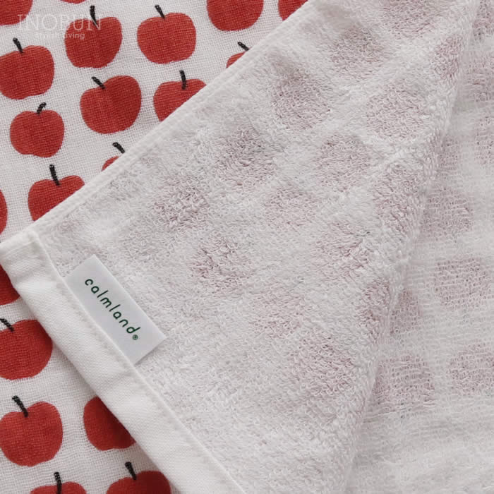 calmさん専用 千代紙タオル フェイスタオル 林檎 chiyogami towel 手土産 ご挨拶