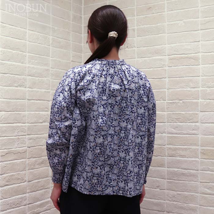 sosotto リバティタナローン 2WAY スタンドブラウス Mサイズ Starry