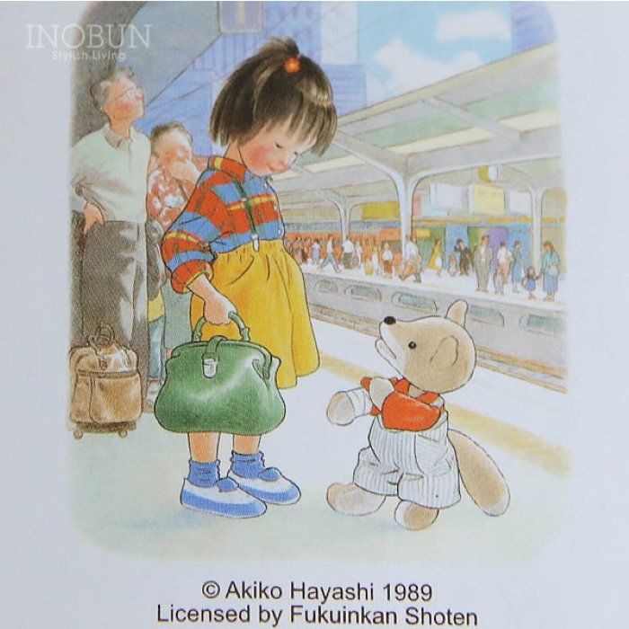 美品　こんとあき　ぬいぐるみ M サイズ 送料無料）こんとあき 日本製ぬいぐるみ こんM | 絵本ナビ
