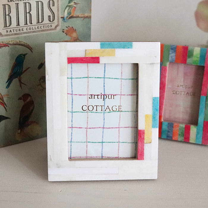 そのまま飾れるインテリア3点セット ボーンフォトフレーム 2sizeセット