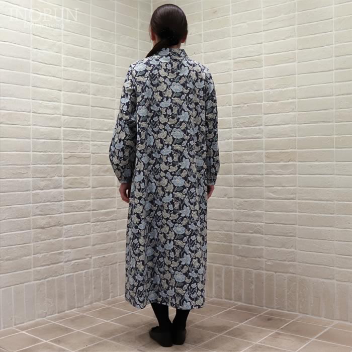 Vent d'ouest LIBERTY 細コール ワンピース LOUIE'S POPPIES