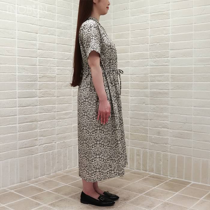 再入荷予定なし】J.Sloane リバティ 半袖ドロップショルダー