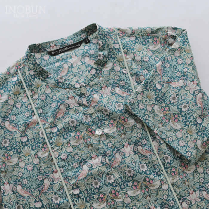 再入荷予定なし】J.Sloane リバティ 半袖 パイピングスタンド