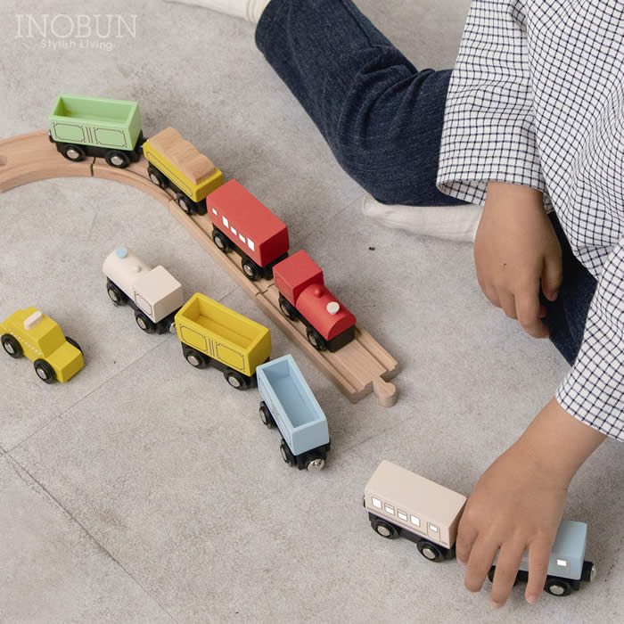 森の遊び道具シリーズ ほしぞらエクスプレス 木のおもちゃセット 木製