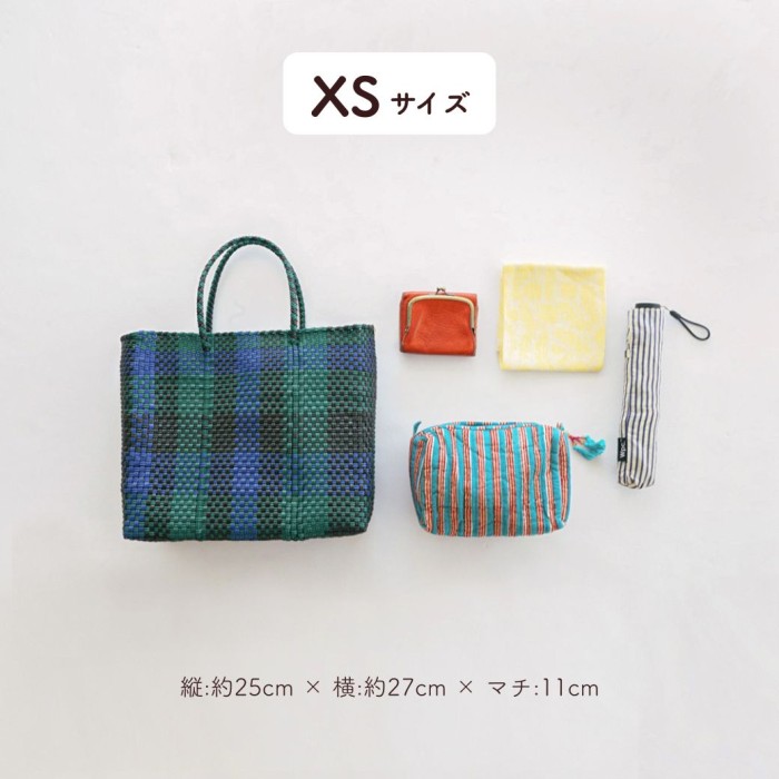 メルカド バッグ レトラ XSサイズ 花柄 ホワイト ROMBO ロンボ Letra