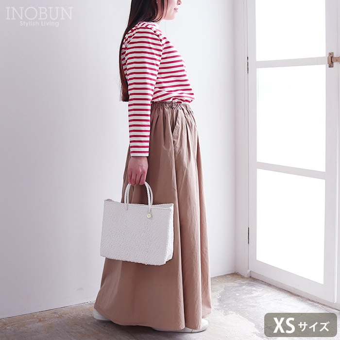 メルカド バッグ レトラ XSサイズ 花柄 ホワイト ROMBO ロンボ Letra