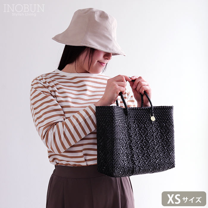 メルカド バッグ レトラ XSサイズ 花柄 ブラック ROMBO ロンボ Letra