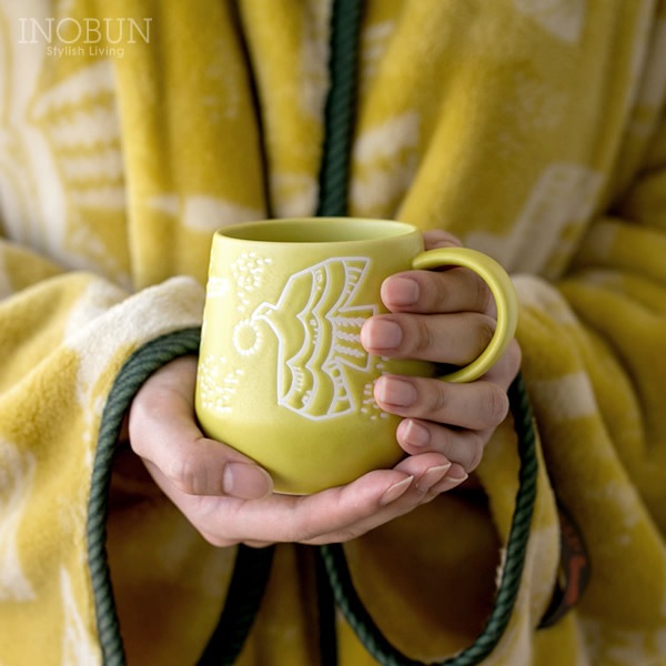 ツェルトノース マグカップ 美濃焼 サックス 日本製 電子レンジOK 新生活